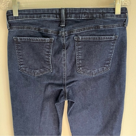 NYDJ Womens Barbara Bootcut Dark Wash Ankle Jeans Sz 8 Mid Rise - Picture 7 of 11
